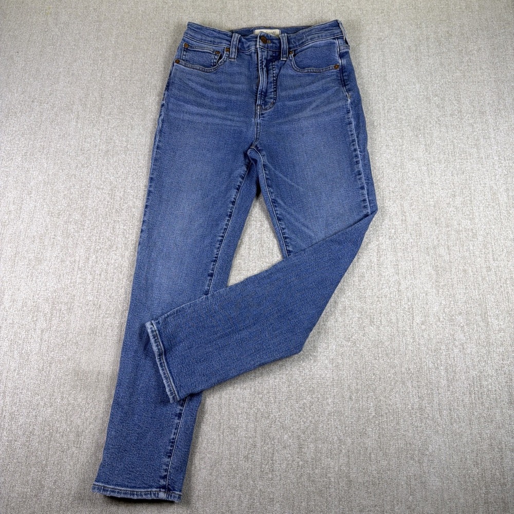 Madewell Jeans Women 25 Blue High Rise Skinny Stretch Denim Pant